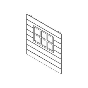 HYTTEPANEL TIL "LAKEHOUSE" B: 100 CM
