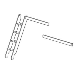 STIGE OG LANGDELE TIL FAMILIE ETAGESENG 90/120 CM