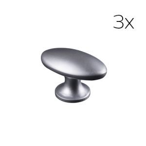 3 STK OVAL ZINK DELUX GREB